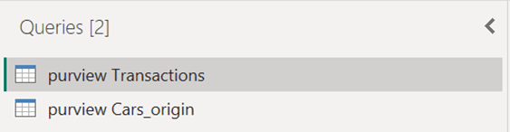 Two queries in PowerQuery, loading data from an Azure SQL DB