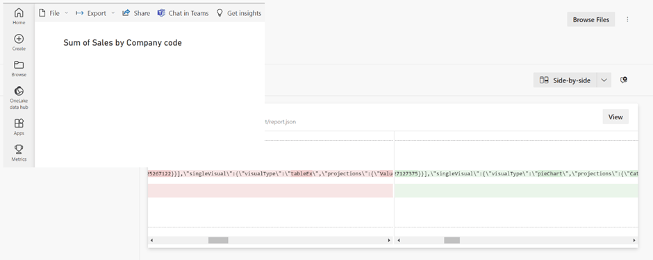 TableEx to pieChart.