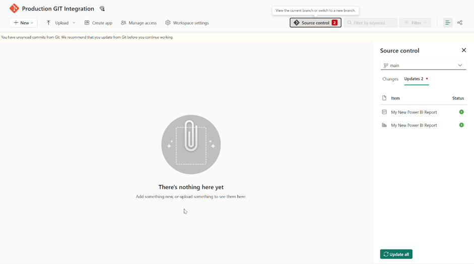 Two new updates from Git.