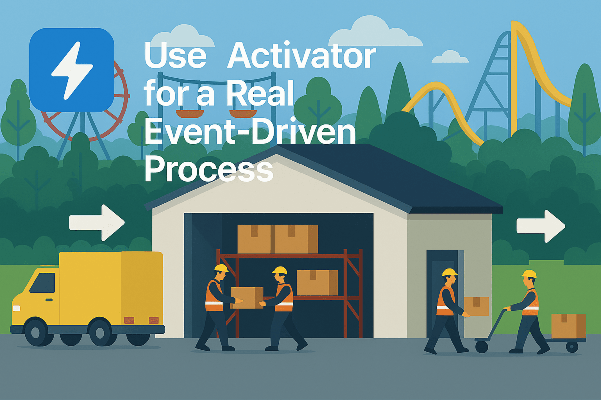 Use Activator for a real event-driven process